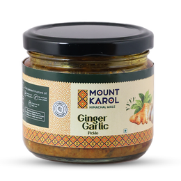 Buy Authentic Himachali Ginger Garlic Pickle Online – Handcrafted & Natural