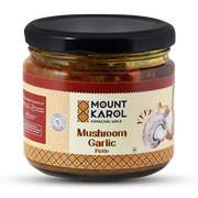 Buy Himachali Mushroom Garlic Pickle Online – Handcrafted & Natural