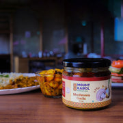 Buy Traditional Himalayan Mushroom Pickle Online with Organic Garlic – Mount Karol